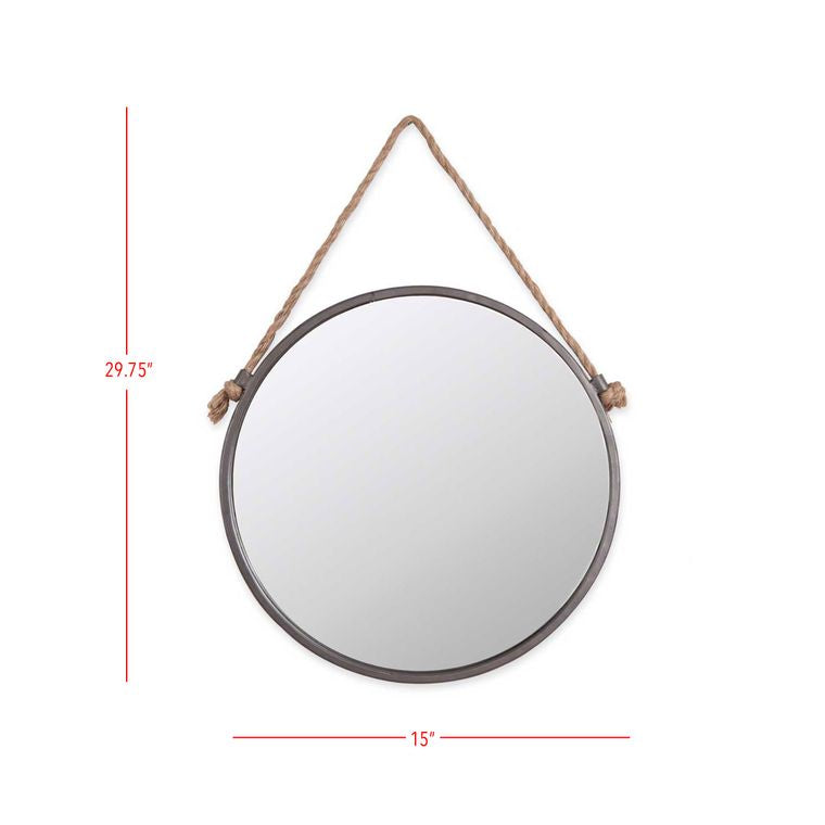 Rope & Circle Mirror – kurated kits